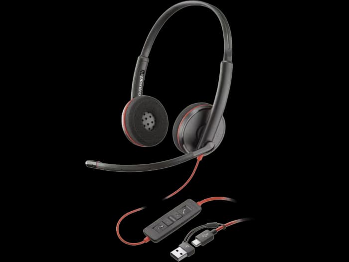 HEADSET POLY C3220 USB--C+A ADAPTER 8X228AA